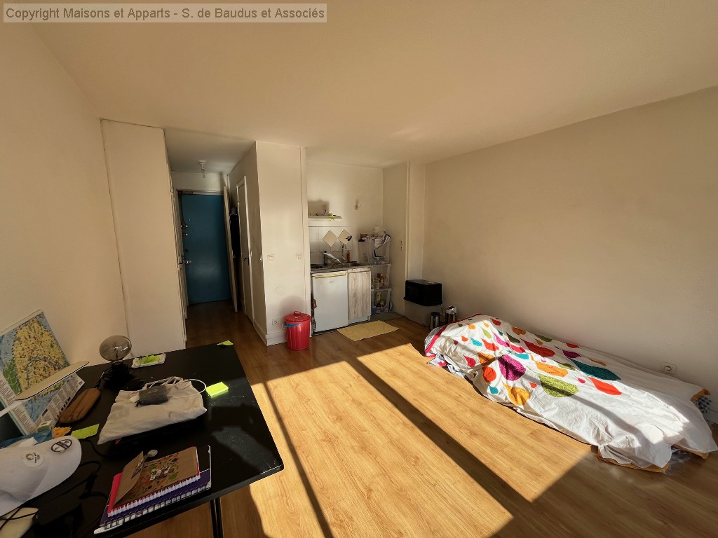 Appartement à vendre, PARIS, 26,25 m², 1 pièce